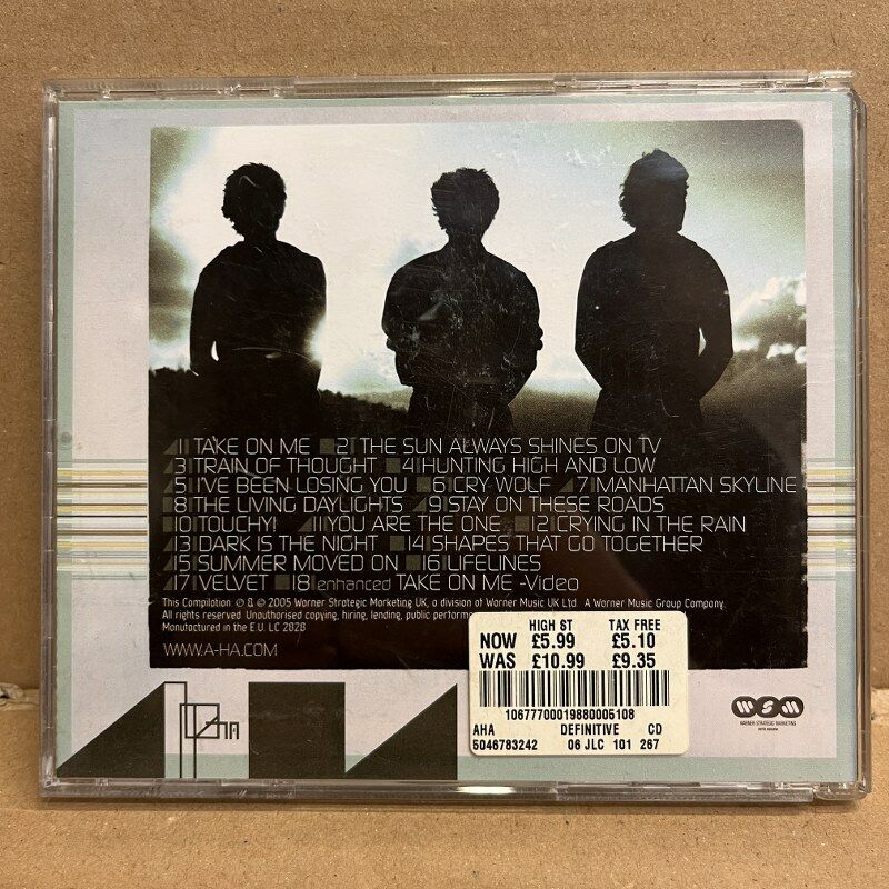 A-HA – THE DEFINITIVE SINGLES COLLECTION 1984-2004 (2005) - CD 2.EL