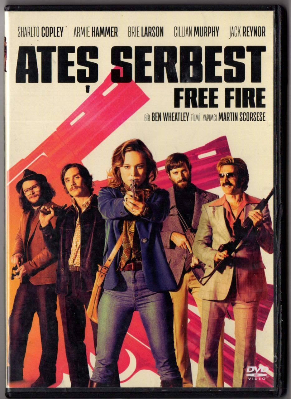 ATEŞ SERBEST - FREE FIRE - SHARLTO COPLEY - DVD 2.EL