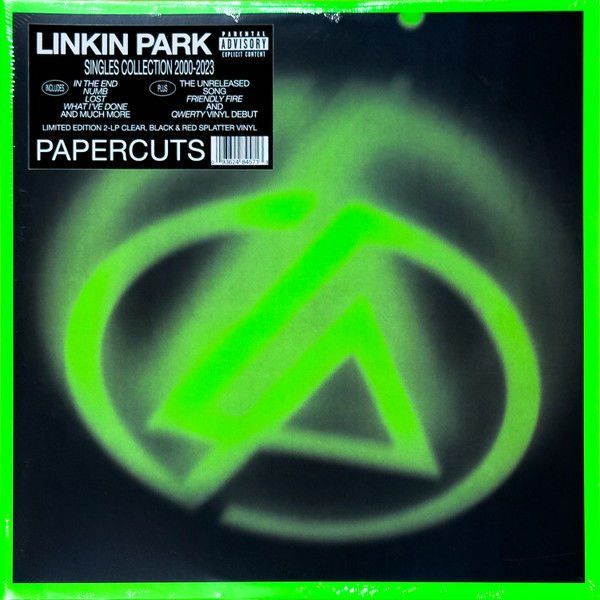 LINKIN PARK - PAPERCUTS / SINGLES COLLECTION (2024) - 2LP BLACK VINYL GATEFOLD SIFIR PLAK