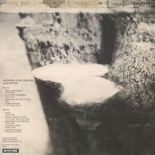 LEAF HOUND - GROWERS OF MUSHROOM (1971) - LP 2015 HEAVY ROCK SIFIR PLAK