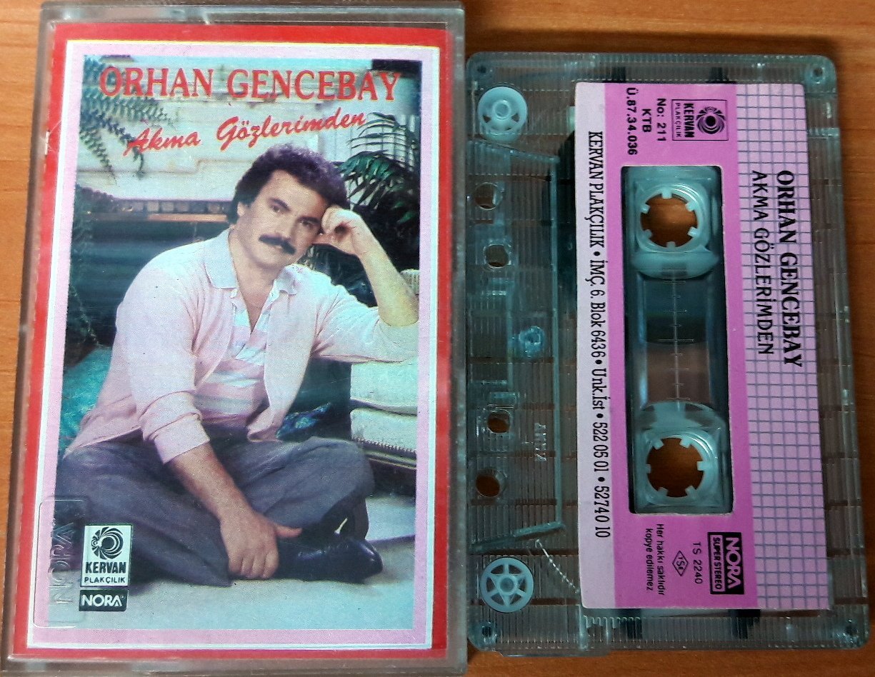 ORHAN GENCEBAY - AKMA GÖZLERİMDEN KASET 2.EL