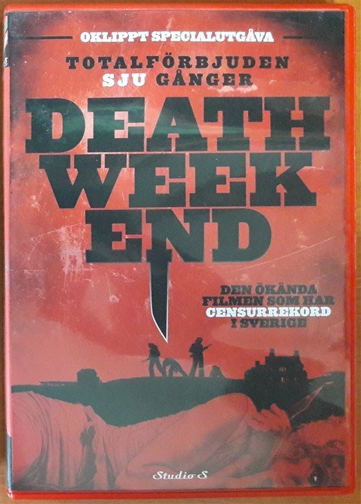 DEATH WEEK END - WILLIAM FRUET - DVD 2.EL TR ALTYAZI YOKTUR