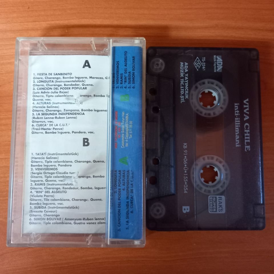 INTI-ILLIMANI - VIVA CHILE (1991) - KASET 2.EL