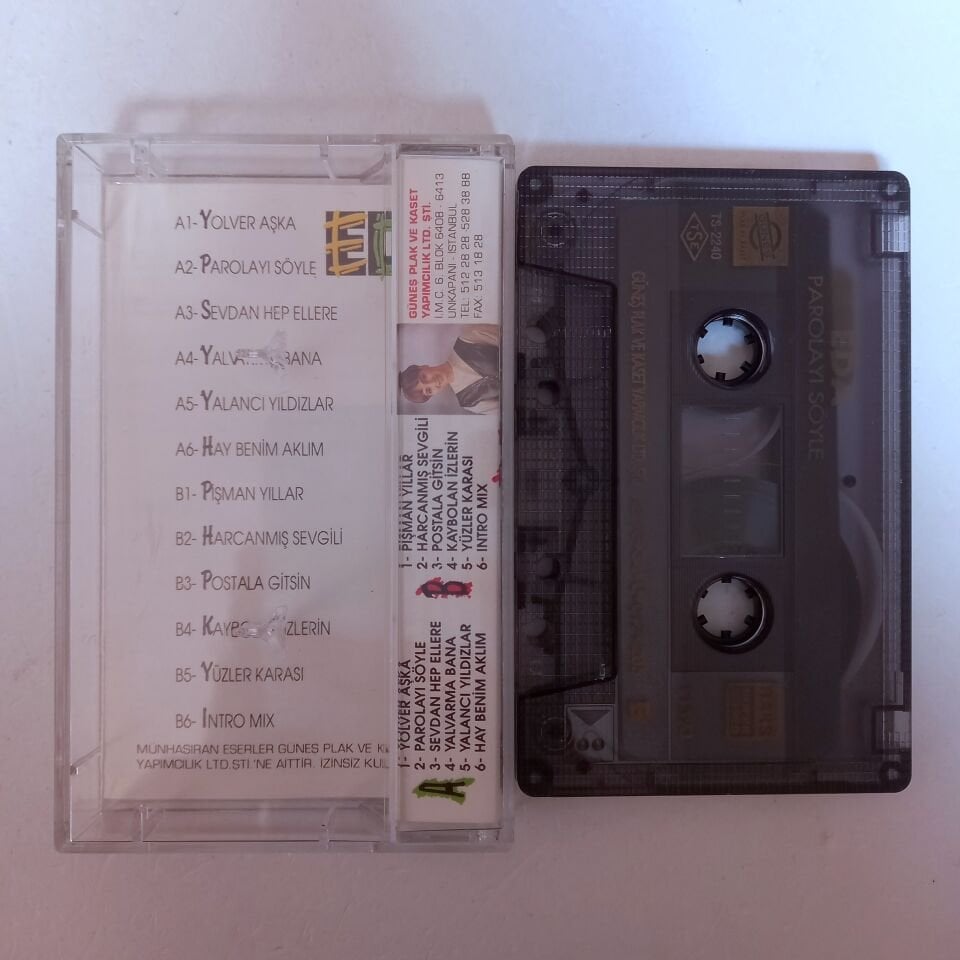 EDA - PAROLAYI SÖYLE (1993) - KASET 2.EL