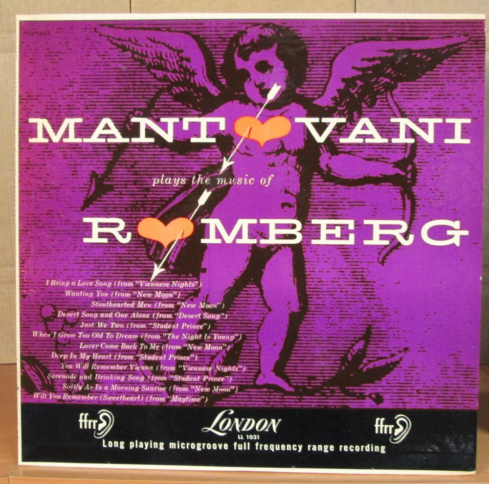 MANTOVANI plays ROMBERG LP 2.EL