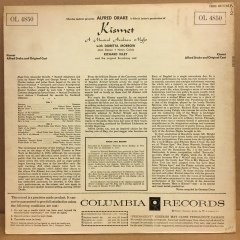 KISMET BROADWAY MUSICAL ARABIAN NIGHT ALFRED DRAKE 2.EL PLAK