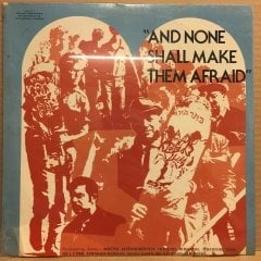 UNITED JEWISH APPEAL - AND NONE SHALL MAKE THEM AFRAID (1974) SIFIR PLAK