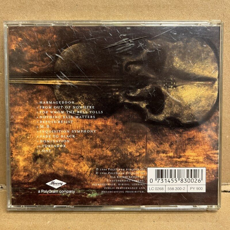 APOCALYPTICA – INQUISITION SYMPHONY (1998) - CD 2.EL