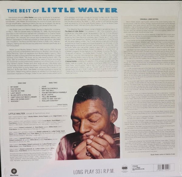 LITTLE WALTER - THE BEST OF LITTLE WALTER (1957) - LP 2023 BLUES SIFIR PLAK