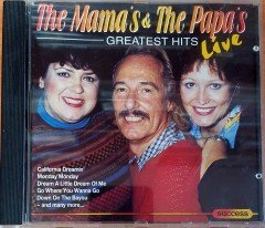 THE MAMAS & THE PAPAS - THE GREATEST HITS LIVE CD 2.EL