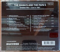 THE MAMAS & THE PAPAS - THE GREATEST HITS LIVE CD 2.EL