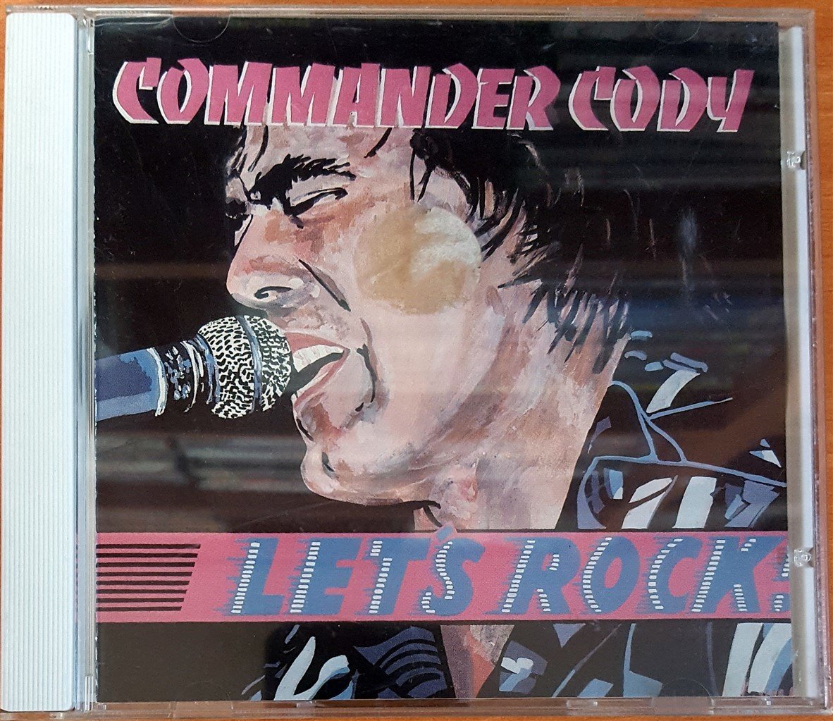 COMMANDER CODY - LET'S ROCK (1986) 1994 BLIND PIG RECORDS REISSUE CD 2.EL