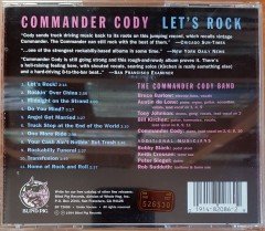 COMMANDER CODY - LET'S ROCK (1986) 1994 BLIND PIG RECORDS REISSUE CD 2.EL