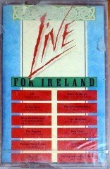 LIVE FOR IRELAND / U2, CHRIS DE BURG, THIN LIZZY, CHRIS REA, ELVIS COSTELLO (1988) MMY KASET SIFIR
