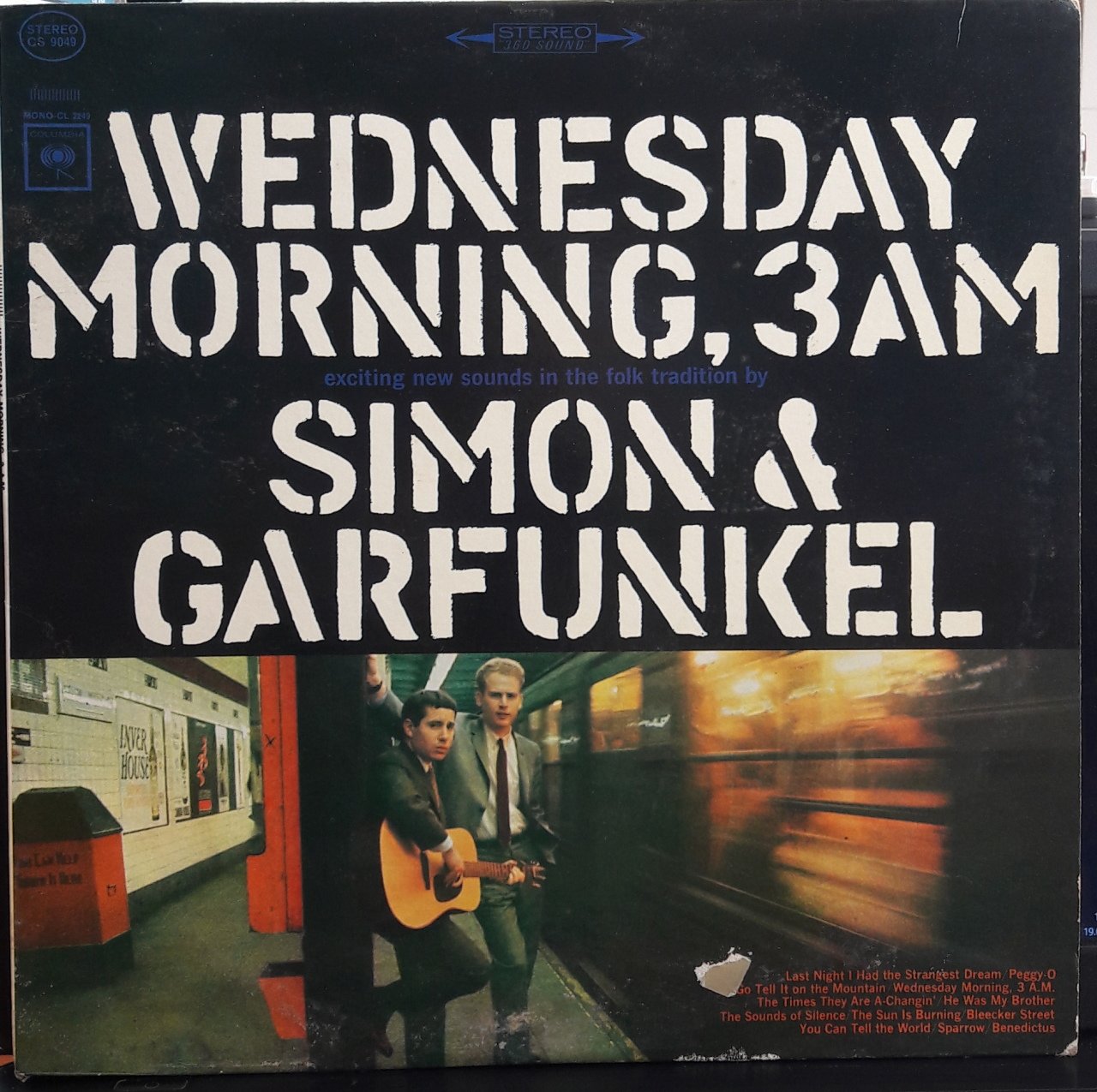 SIMON & GARFUNKEL - WEDNESDAY MORNING, 3AM (1964) - PLAK 2.EL