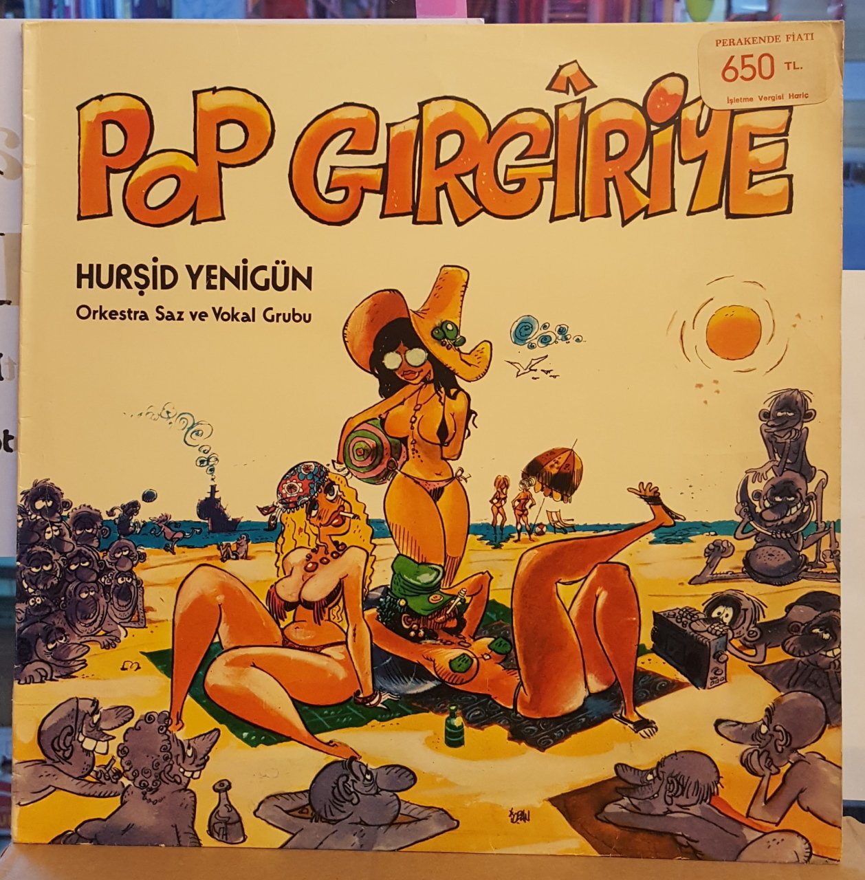 HURŞİD YENİGÜN - POP GIRGIRİYE - LP 2.EL