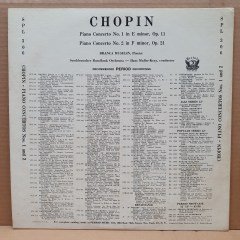 CHOPIN: CONCERTO NO.1 IN E MINOR OP.11 / CONCERTO NO.2 IN F MINOR OP.21 / SUEDDEUTCHER RUNDFUNK SYMPHONY ORCHESTRA (1957) - LP 2.EL PLAK