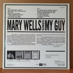 MARY WELLS - SINGS MY GUY (1964) - LP REISSUE 2.EL PLAK