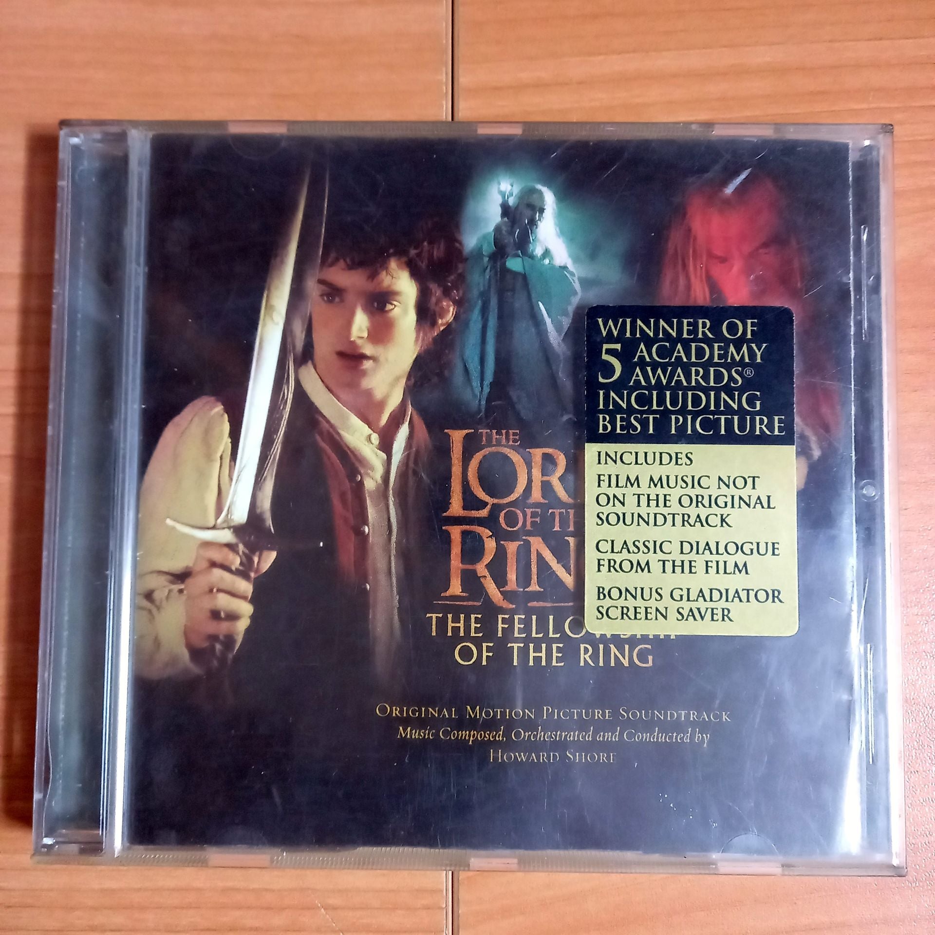 THE LORD OF THE RINGS: THE FELLOWSHIP OF THE RING SOUNDTRACK / HOWARD SHORE (2001) - CD 2.EL