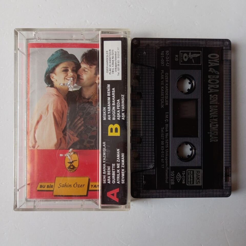 OYA & BORA - SENİ BANA YAZMIŞLAR (1992) - KASET 2.EL
