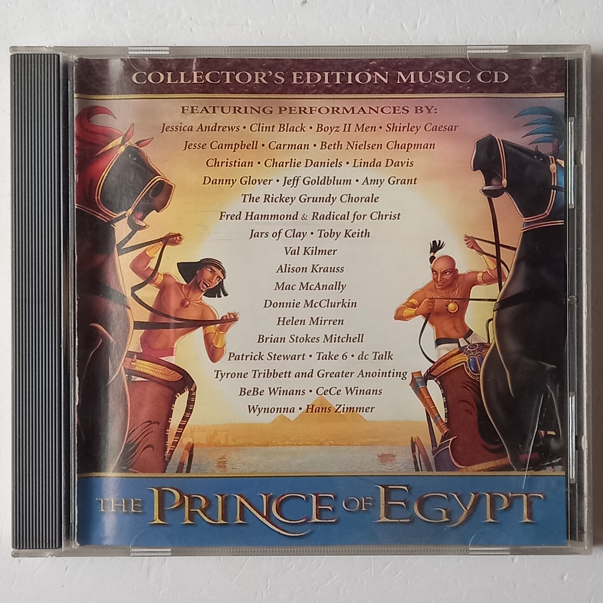 THE PRINCE OF EGYPT COLLECTOR\'S EDITION SOUNDTRACK (1998) - CD 2.EL