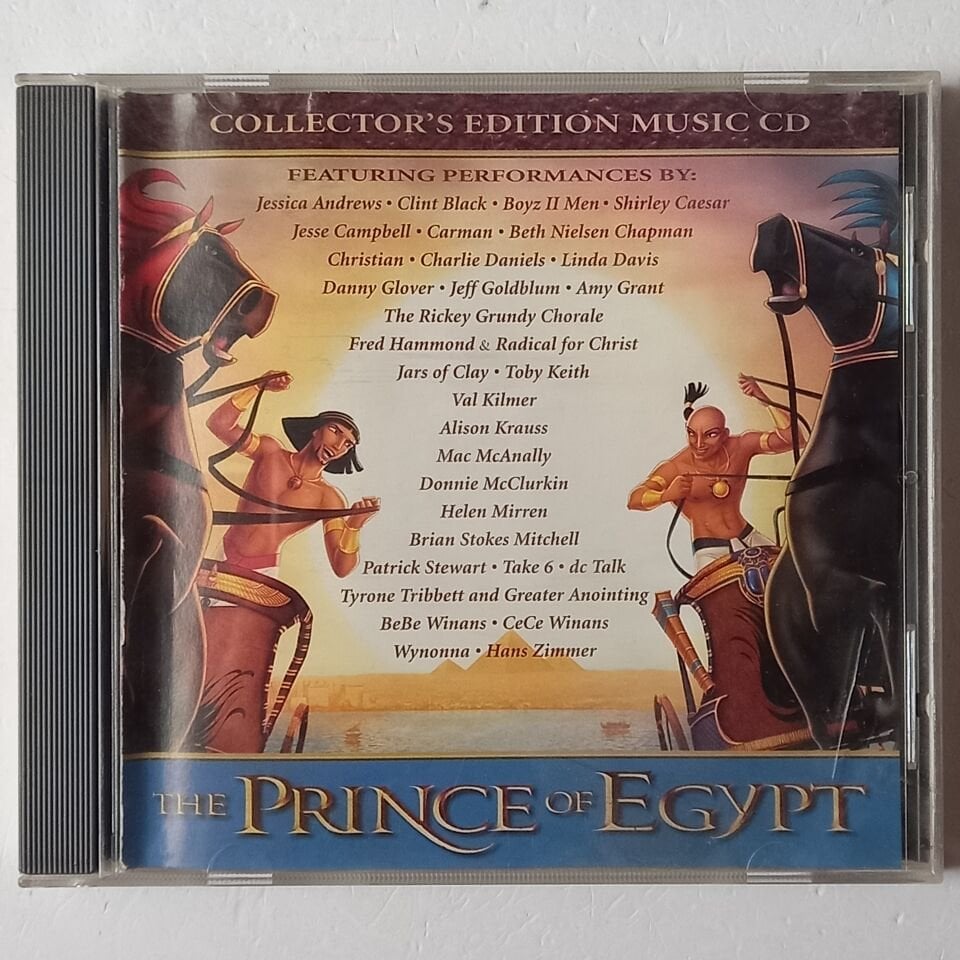 THE PRINCE OF EGYPT COLLECTOR\'S EDITION SOUNDTRACK (1998) - CD 2.EL