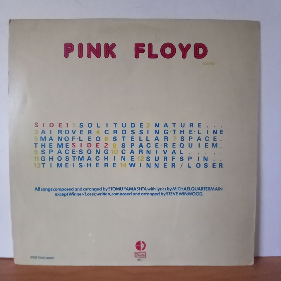 PINK FLOYD SOUND / STOMU YAMASHTA / STEVE WINWOOD / MICHAEL SHRIEVE – GO (1981) - LP YERLİ BASKI 2.EL PLAK