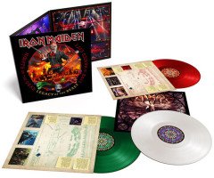 IRON MAIDEN - NIGHTS OF THE DEAD, LEGACY OF THE BEAST (2020) - 3LP RENKLİ SIFIR PLAK
