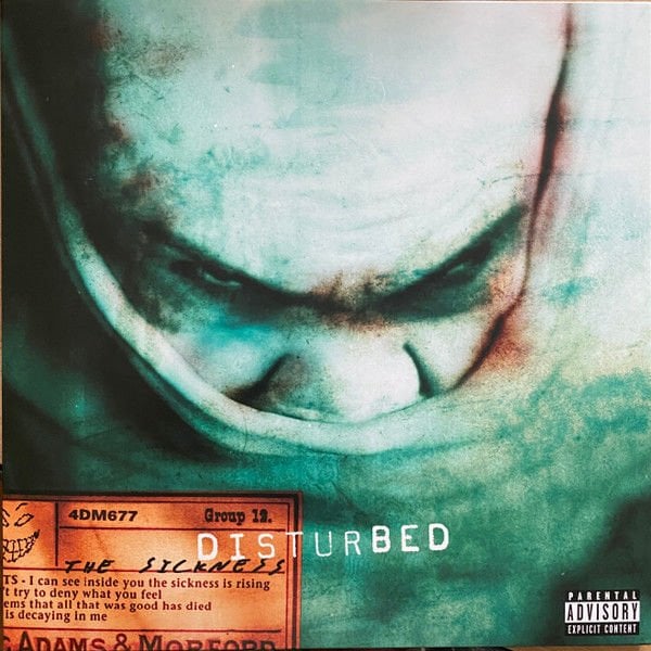 DISTURBED – THE SICKNESS (2000) - LP 2012 EDITION SIFIR PLAK