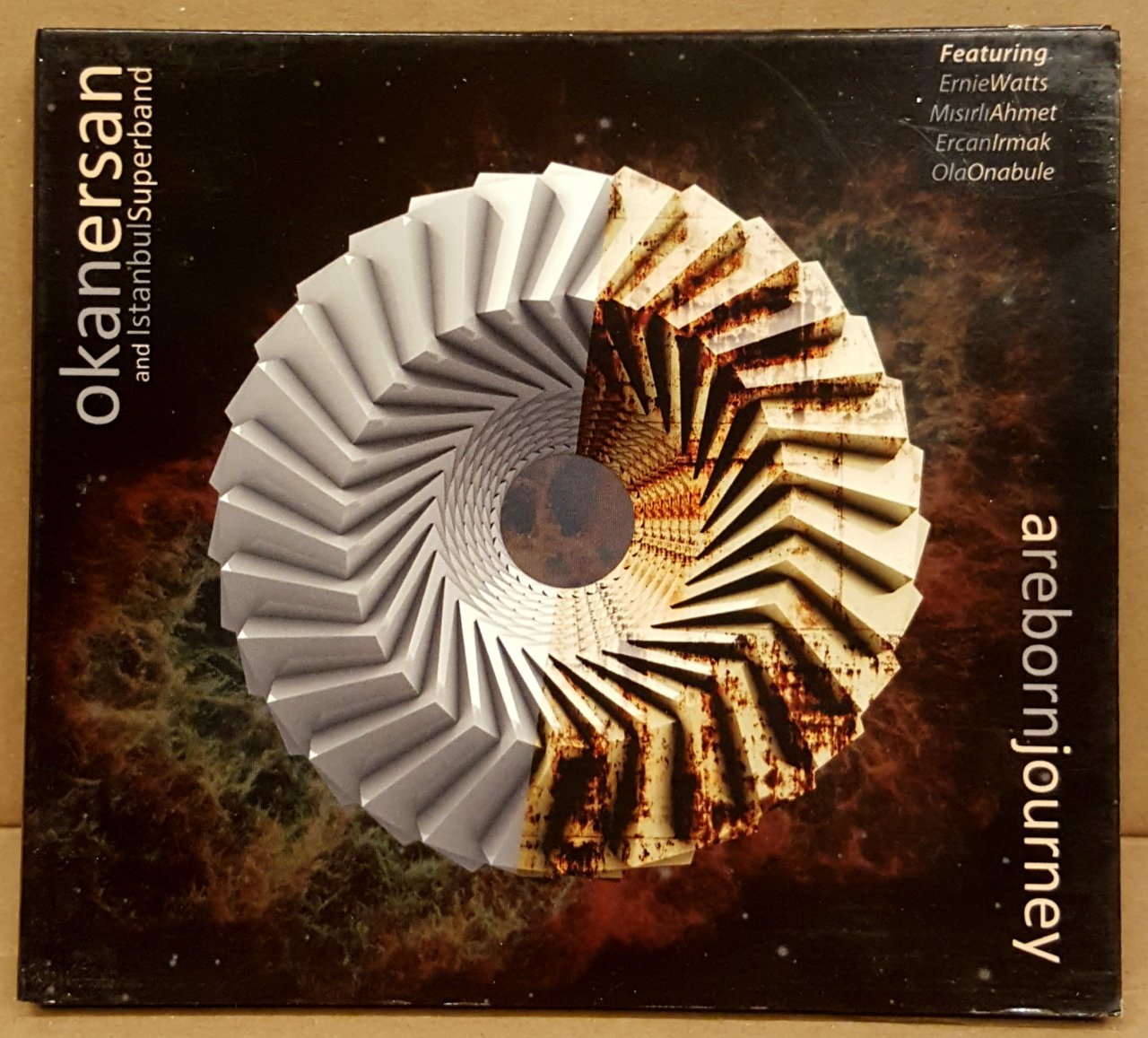 OKAN ERSAN AND ISTANBUL SUPERBAND - A REBORN JOURNEY (2011) - CD JAZZ ROCK FUSION DIGIPACK 2.EL