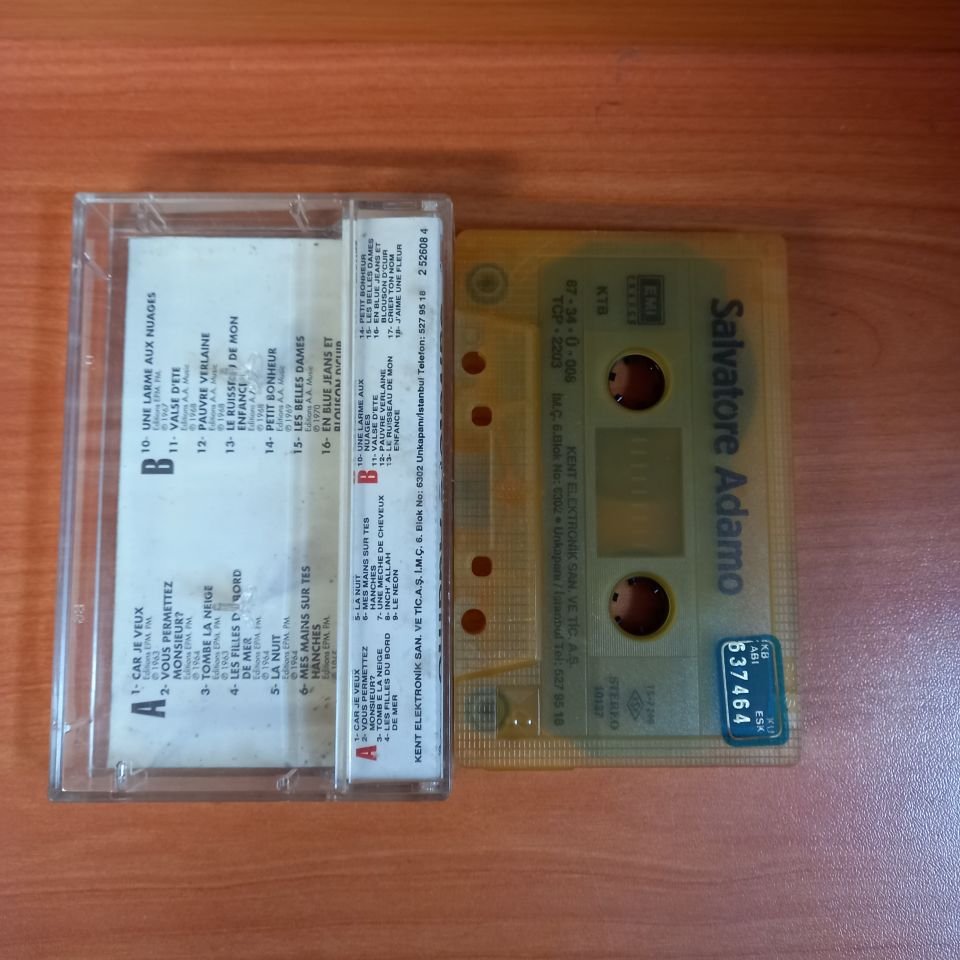 SALVATORE ADAMO - SALVATORE ADAMO (1987) - KASET 2.EL