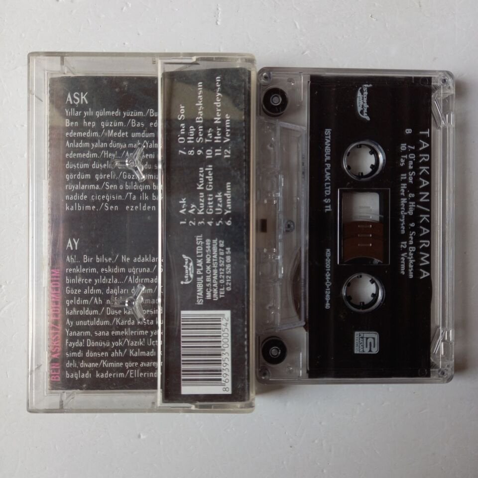 TARKAN - KARMA (2001) - KASET 2.EL