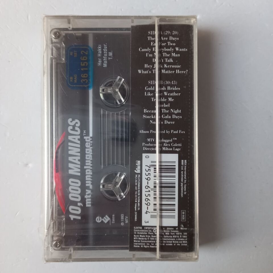 10,000 MANIACS – MTV UNPLUGGED (1993) - KASET SIFIR