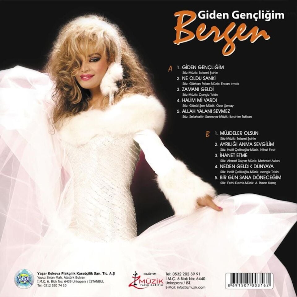 BERGEN - GİDEN GENÇLİĞİM (1990) - LP 2026 BASIM SIFIR PLAK