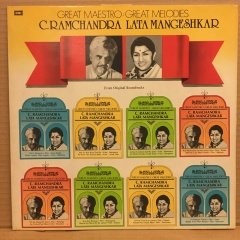 C.RAMCHANDRA LATA MANGESHKAR FROM ORIGINAL SOUNDTRACKS 1984 HİNT 2.EL PLAK