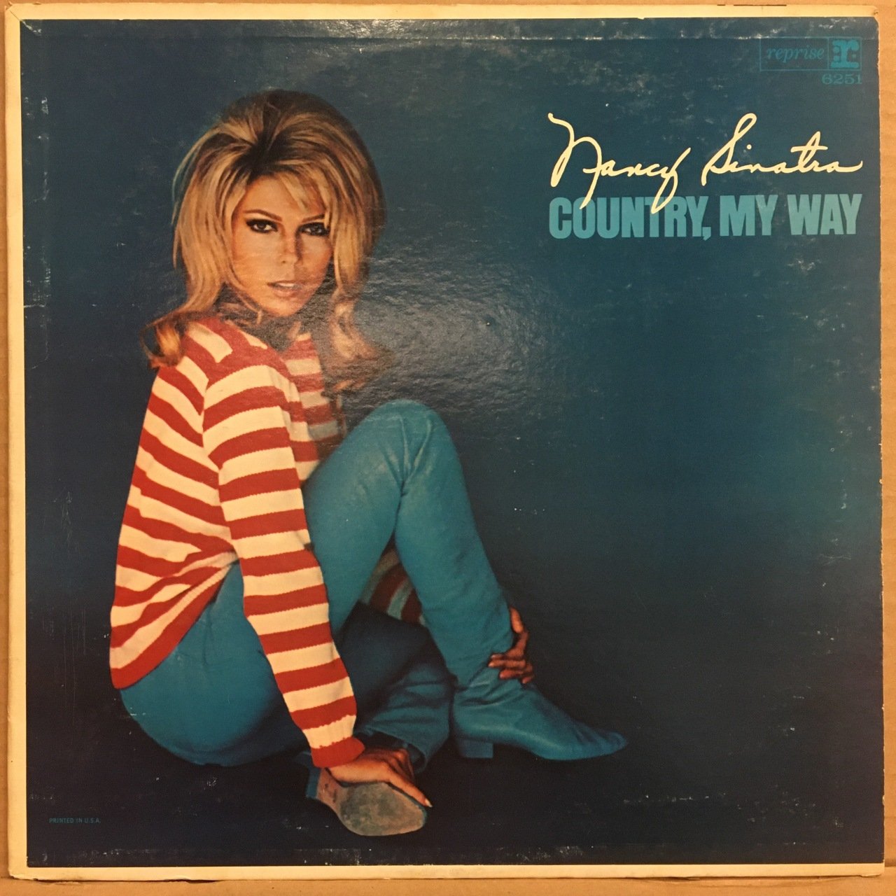 NANCY SINATRA -  COUNTRY, MY WAY 1967 MONO 2.EL PLAK