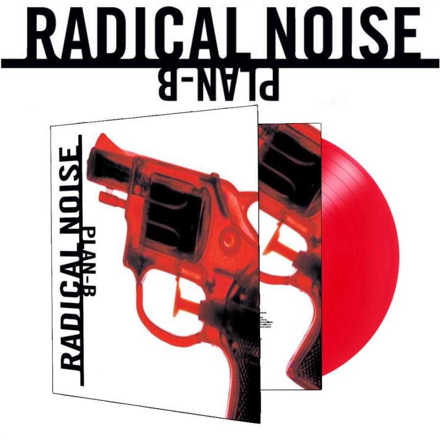 RADICAL NOISE - PLAN B (2000) - LP 2021 EDITION TRANSPARENT RED VINYL SIFIR PLAK