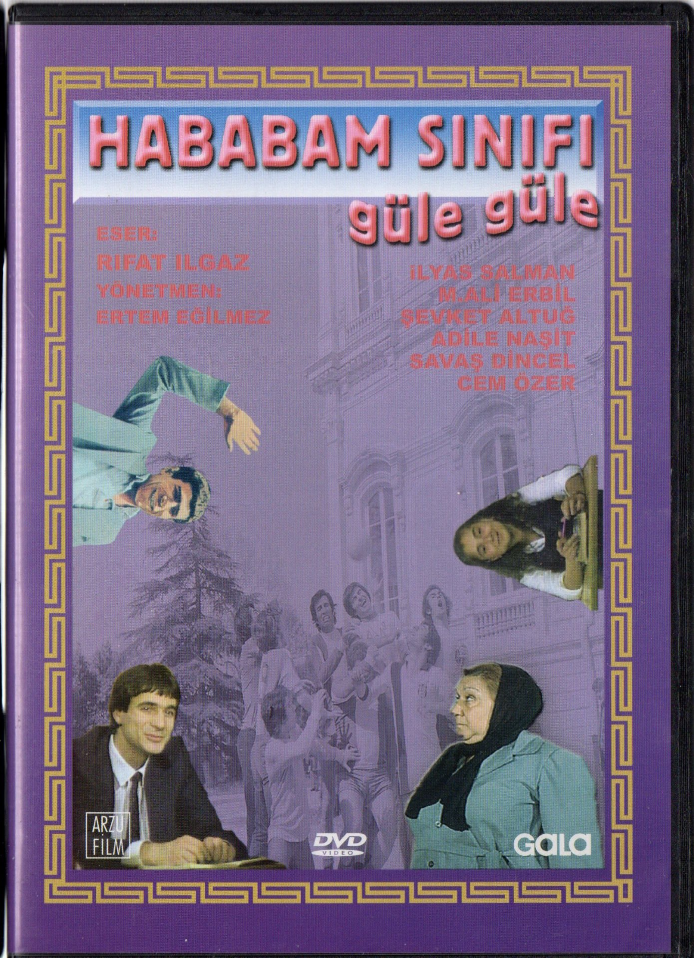 HABABAM SINIFI GÜLE GÜLE - ERTEM EĞİLMEZ - İLYAS SALMAN - DVD 2.EL