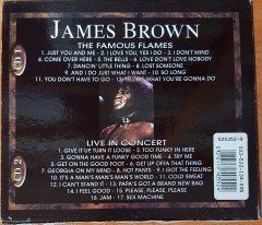 JAMES BROWN - THE FAMOUS FLAMES / LIVE IN CONCERT 2CD 2.EL