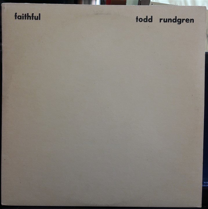 TODD RUNDGREN - FAITHFUL (1976) - PLAK 2.EL