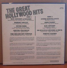 THE GREAT HOLLYWOOD HITS - LP 2.EL PLAK