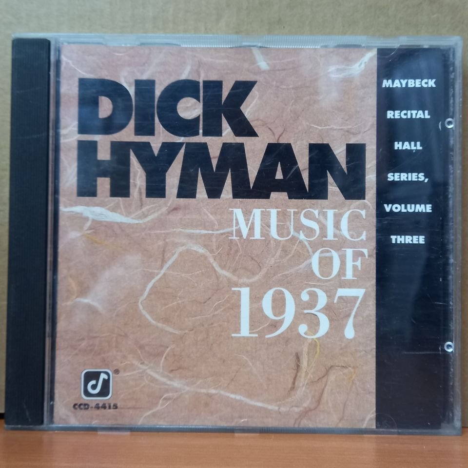 DICK HYMAN – MUSIC OF 1937 / MAYBECK RECITAL HALL SERIES, VOLUME THREE (1990) - CD 2.EL