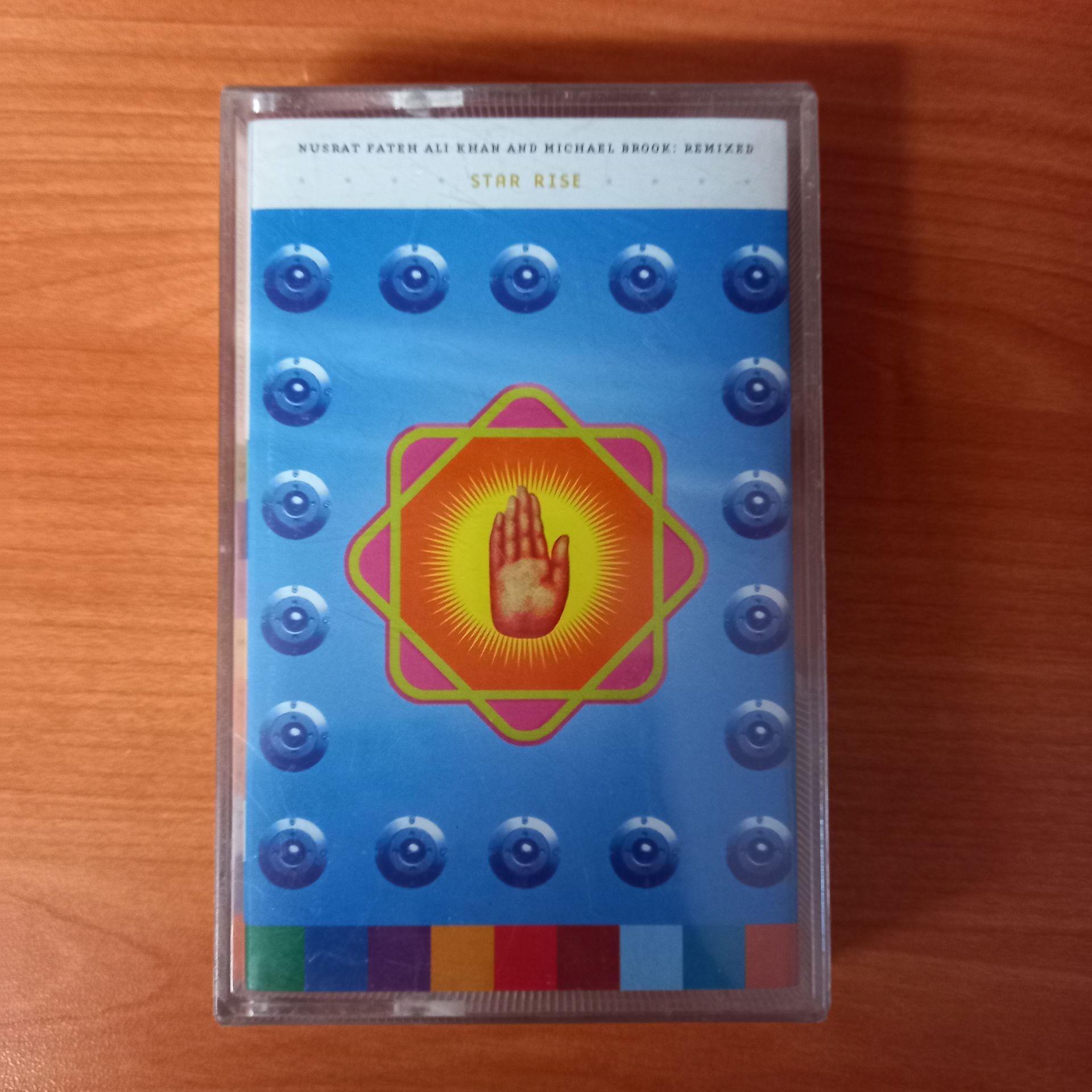 NUSRAT FATEH ALI KHAN & MICHAEL BROOK: REMIXED - STAR RISE / REALWORLD (1997) - KASET 2.AMBALAJINDA SIFIR