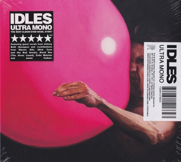 IDLES – ULTRA MONO (2020) - CD DIGIPAK AMBALAJINDA SIFIR