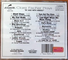 CLARE FISCHER PLAYS - BY AND WITH HIMSELF (1987) MADE IN USA / DISCOVERY RECORDS CD 2.EL