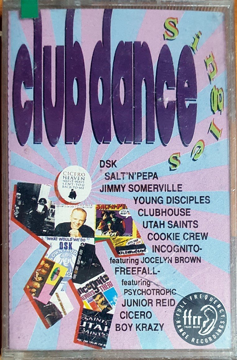 CLUB DANCE SINGLES / DSK, SALT 'N' PEPA, JIMMY SOMERVILLE, UTAH SAINTS, INCOGNITO, CICERO (1991) YONCA KASET SIFIR