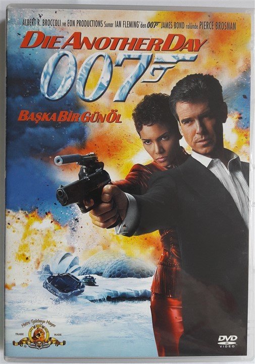 007 JAMES BOND DIE ANOTHER DAY - BAŞKA BİR GÜN ÖL - PIERCE BROSNAN - 2DVD 2.EL