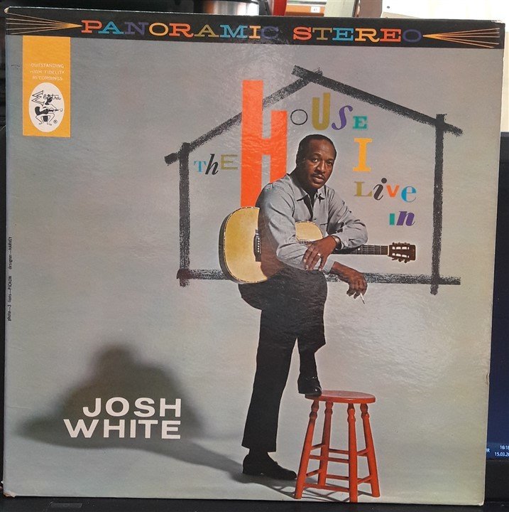 JOSH WHITE - THE HOUSE I LIVE IN - PLAK 2.EL