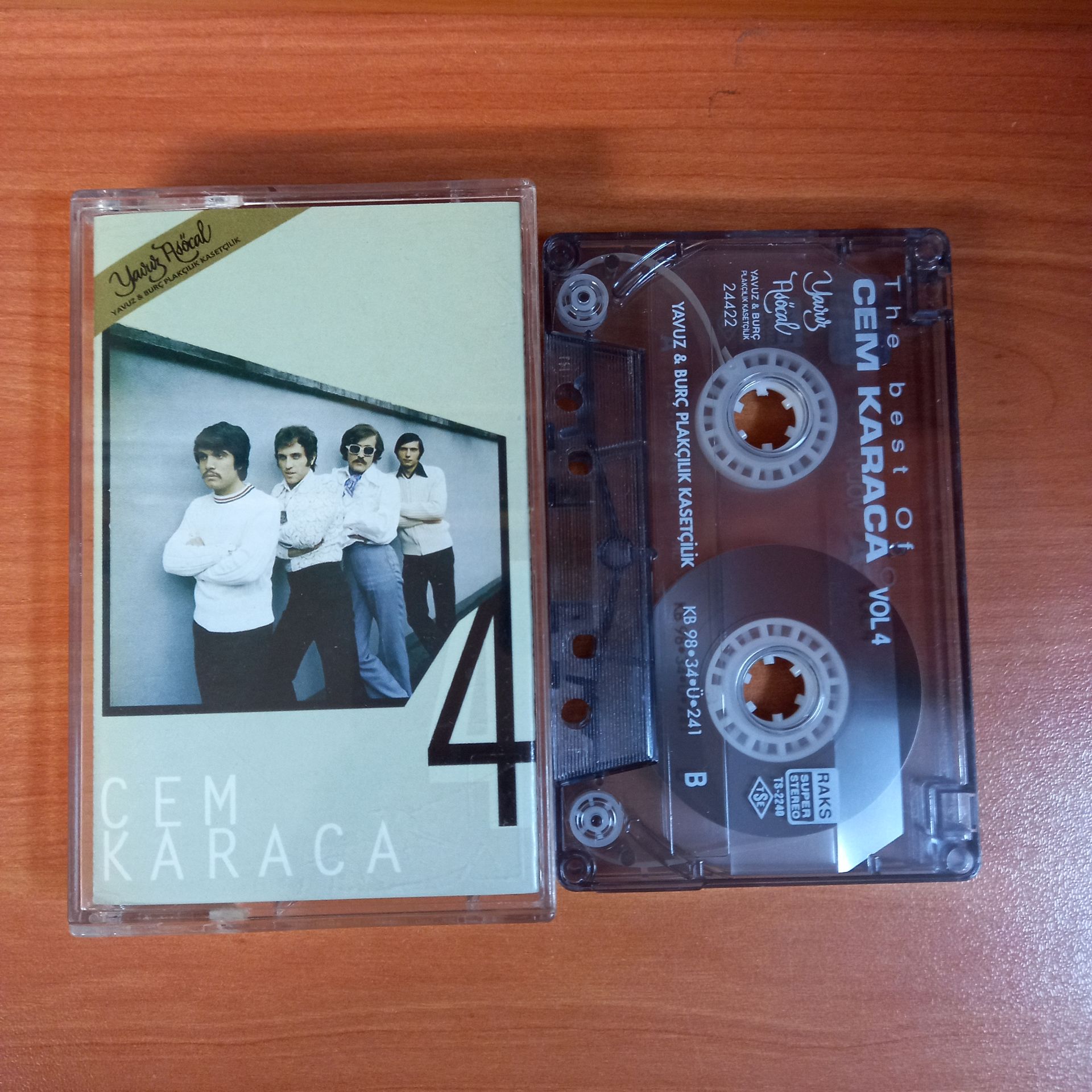 CEM KARACA - CEM KARACA 4 (1998) - KASET 2.EL