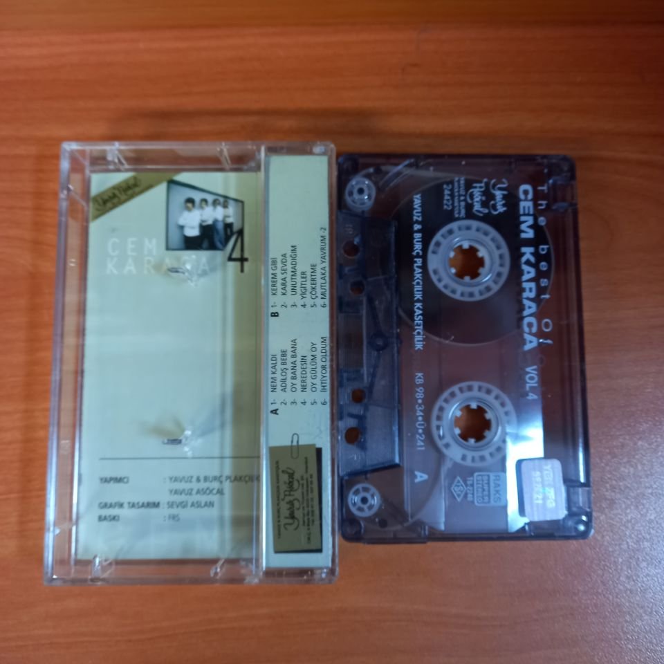 CEM KARACA - CEM KARACA 4 (1998) - KASET 2.EL